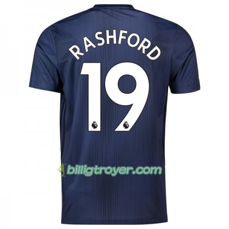Billige Fotballdrakter Manchester United Rashford 19 2018/19 Tredjedraktsett Kortermet